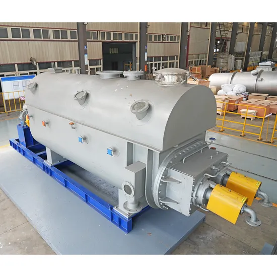 Hollow Paddle Dewatering Machine Food Waste Sludge Dryer for Municipal and Industrial Sludge Drying